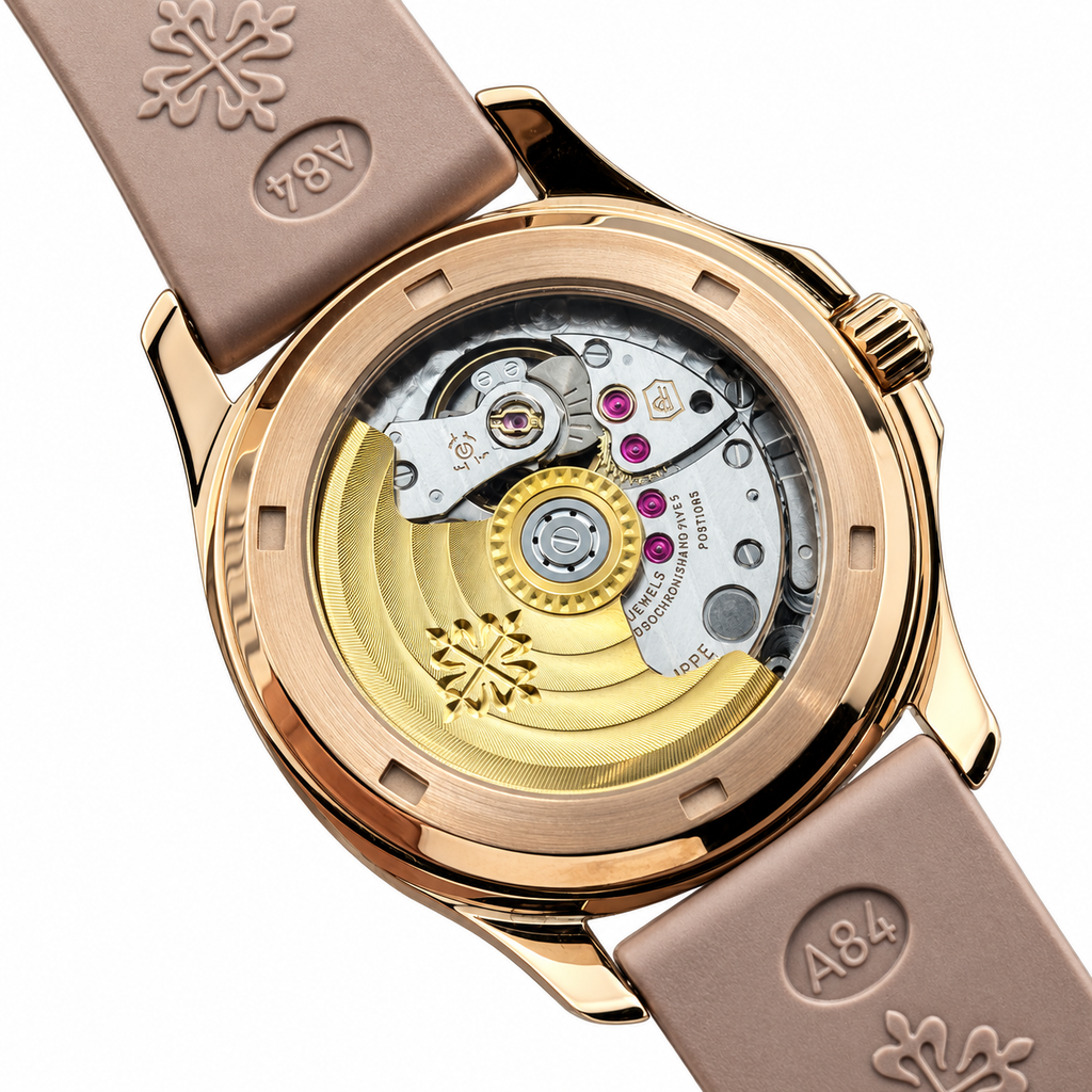 Patek Philippe Rose Gold Aquanaut Luce Diamond Bezel