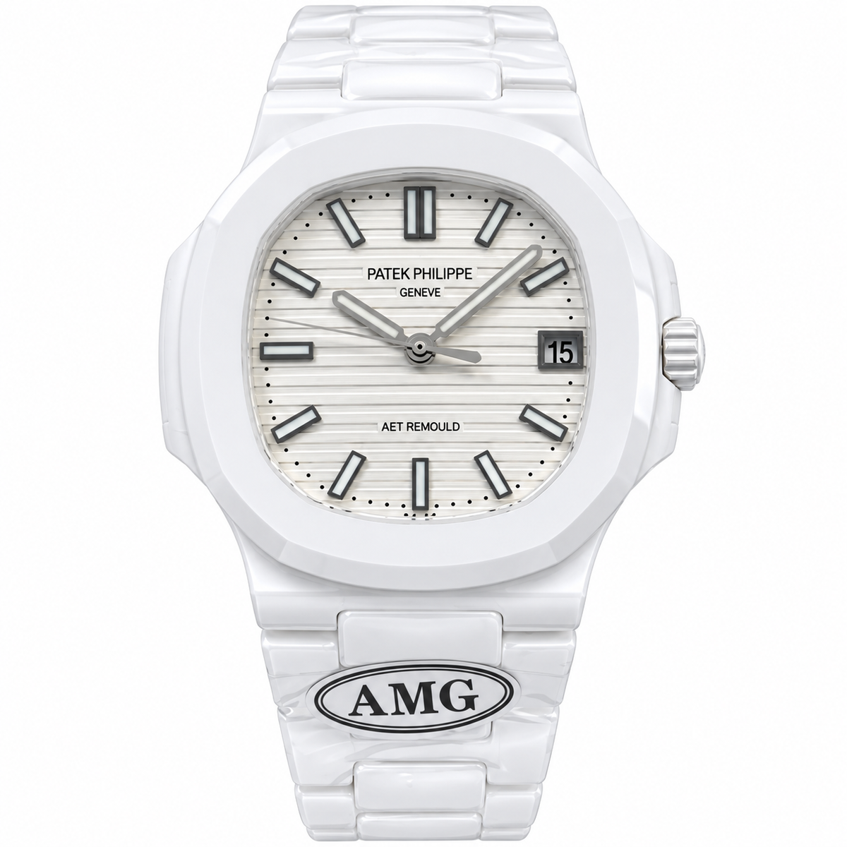 Patek Philippe Nautilus AET Remould Full White Ceramic 40mm