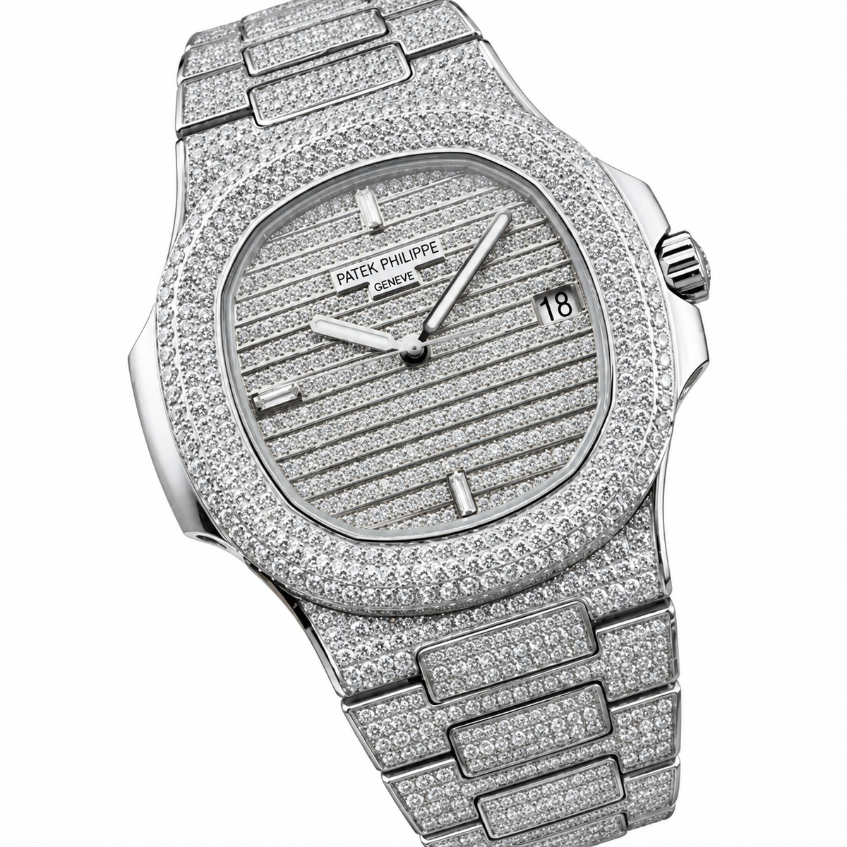 Patek Philippe Men's Perpetual Style Automatic Watch 40mm