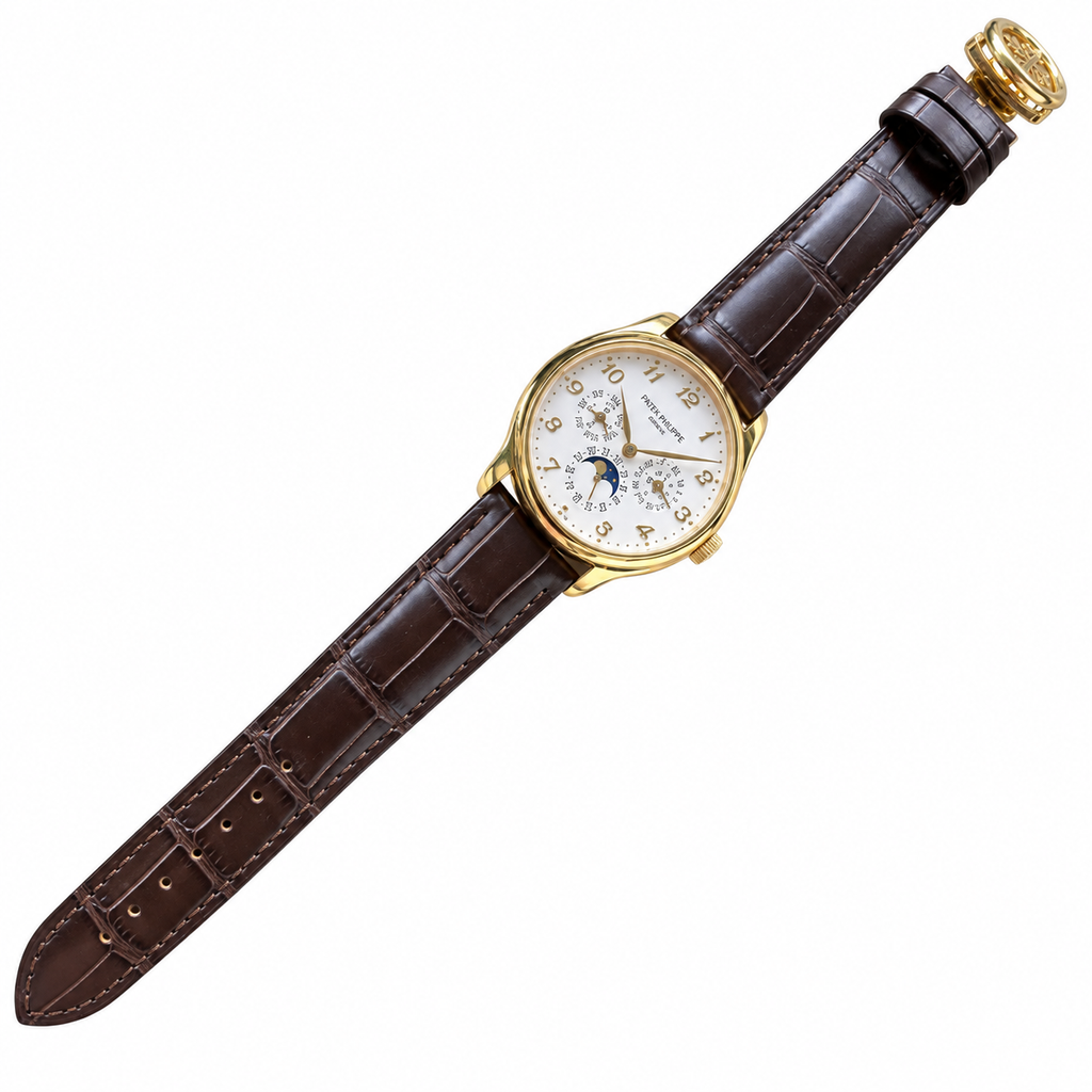 Patek Philippe Yellow Gold Perpetual Calendar Moon Phase
