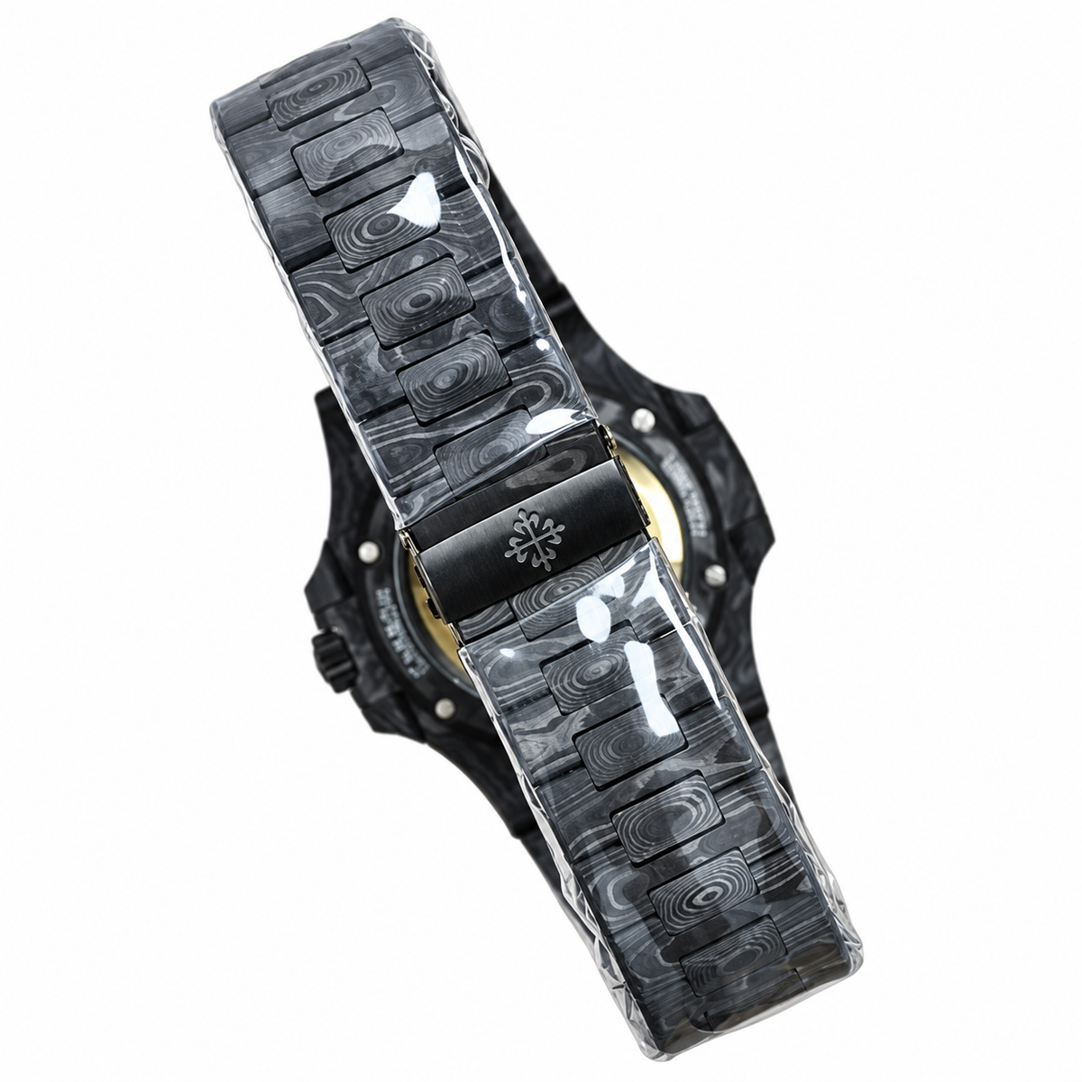 Patek Philippe Nautilus DiW Full Carbon Paint Splash Art Dial 40mm
