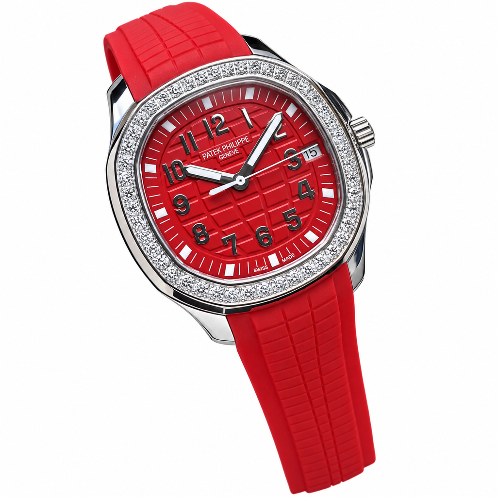 Patek Philippe Aquanaut Luce Diamond Red Dial