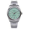 Rolex Steel Oyster Perpetual Mint Green Watch