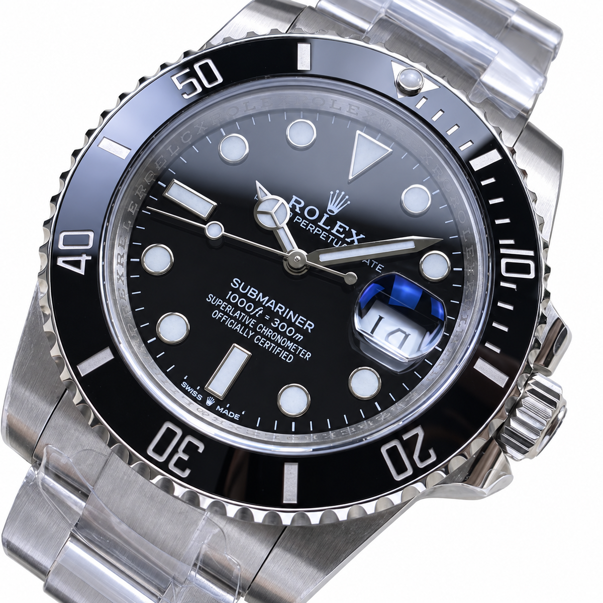 Rolex Steel Submariner Date Watch