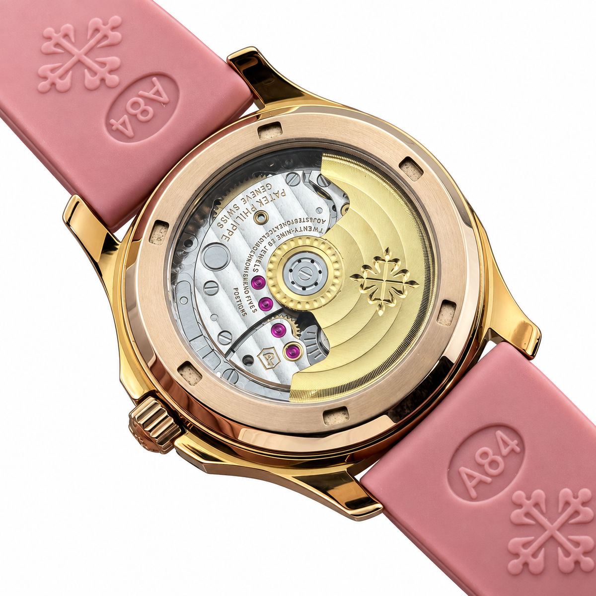 Patek Philippe Yellow Gold Aquanaut Luce Diamond Bezel