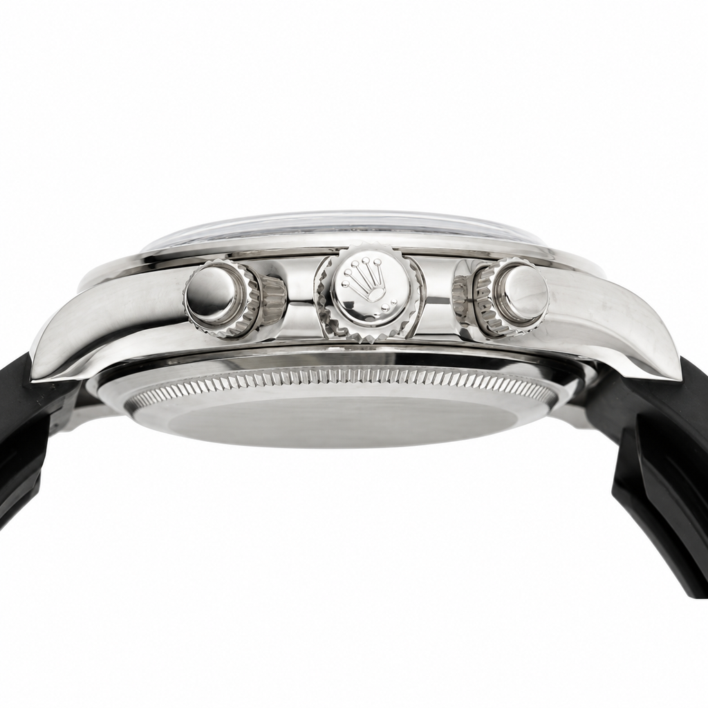 Rolex Steel White Dial Oyster Watch