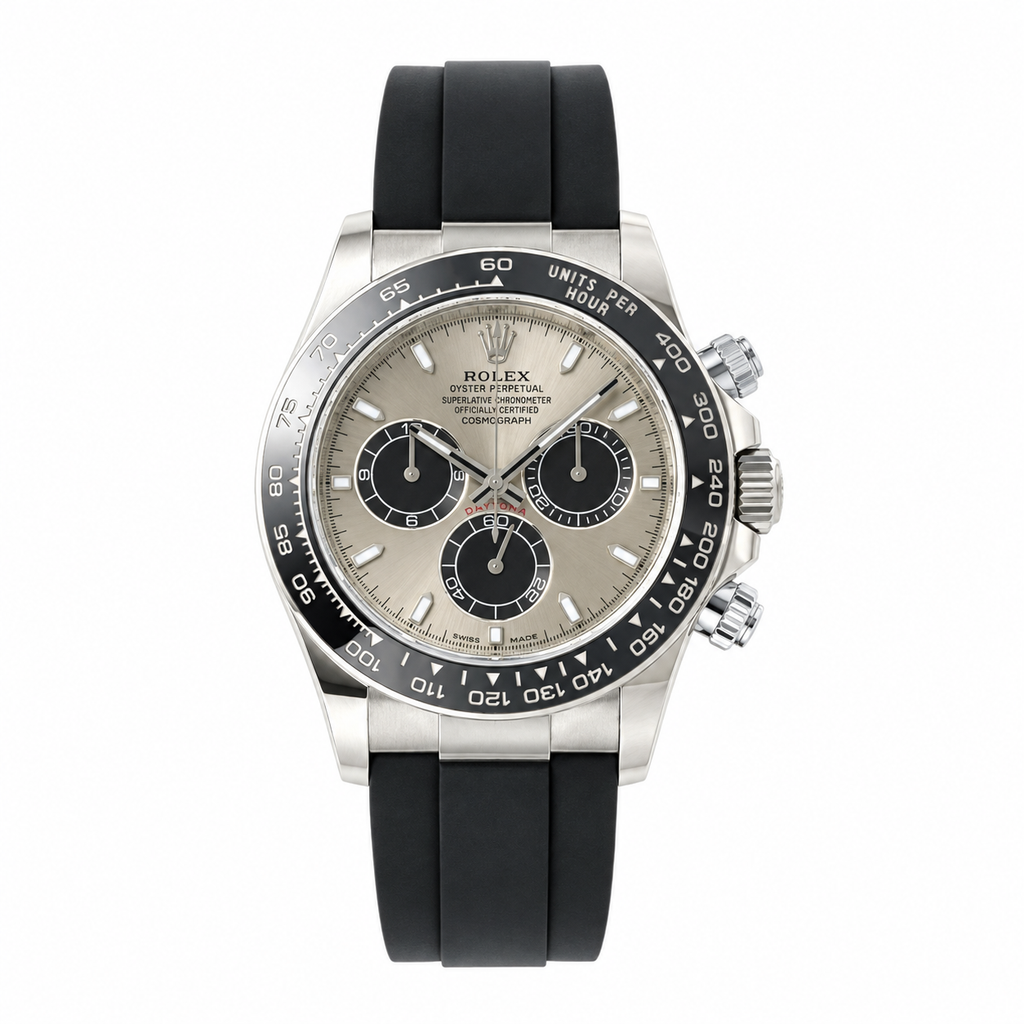 Rolex Steel White Dial Oyster Watch