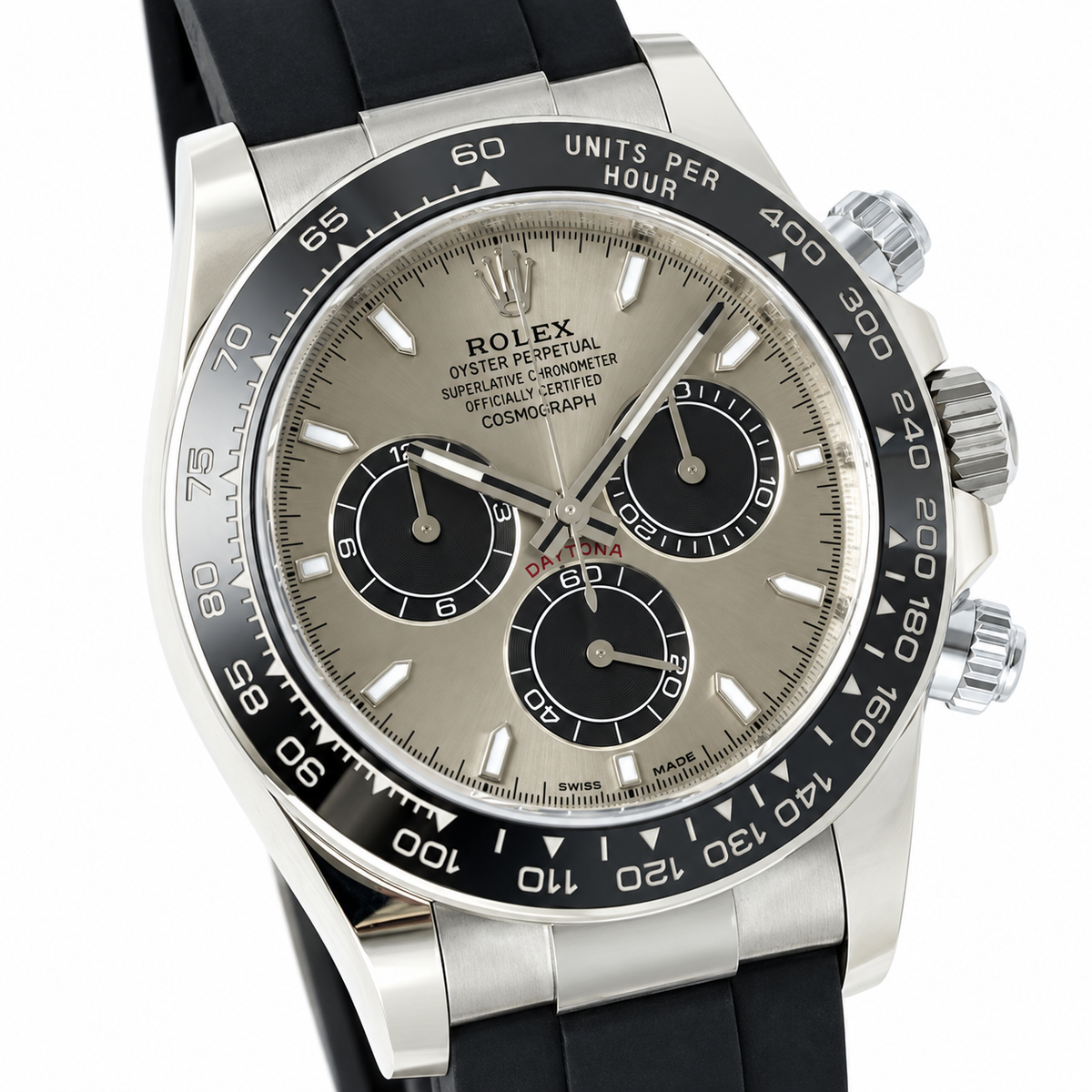 Rolex Steel White Dial Oyster Watch