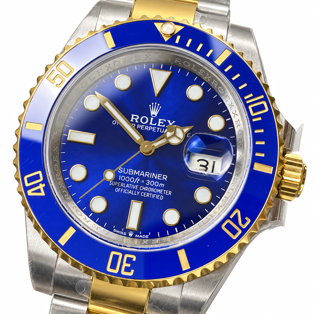 Rolex Steel White Dial Watch