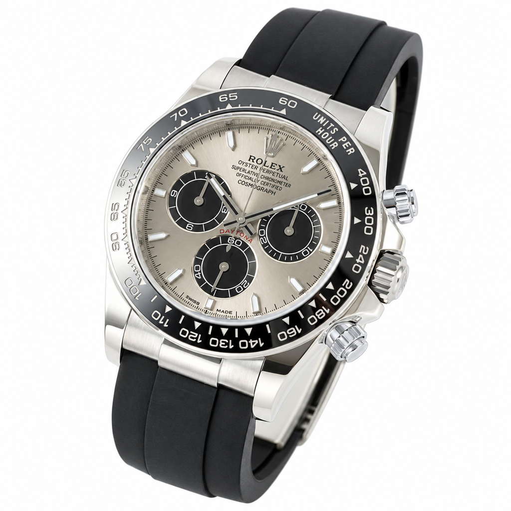 Rolex Steel White Dial Oyster Watch