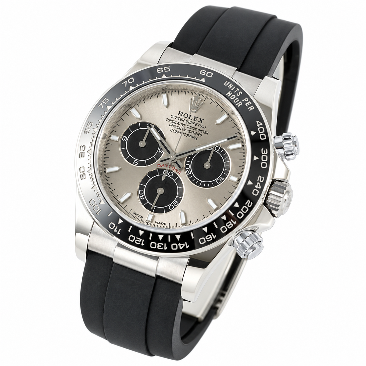 Rolex Steel White Dial Oyster Watch